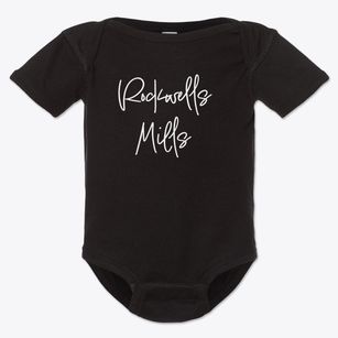 Rockwells Mills New York Freestyle Baby Onesie