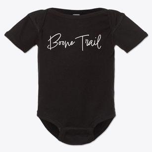Boone Trail North Carolina Freestyle Baby Onesie