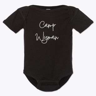 Camp Wyman Missouri Freestyle Baby Onesie