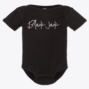 Black Jack Arkansas Freestyle Baby Onesie