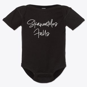 Skaneateles Falls New York Freestyle Baby Onesie