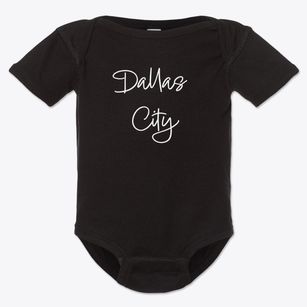 Dallas City Illinois Freestyle Baby Onesie
