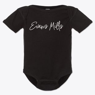 Evans Mills New York Freestyle Baby Onesie