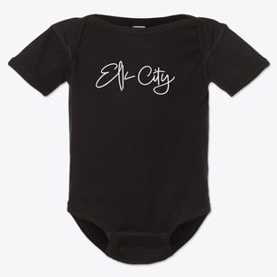 Elk City Idaho Freestyle Baby Onesie