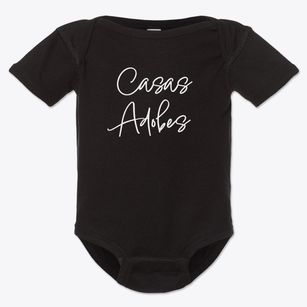 Casas Adobes New Mexico Freestyle Baby Onesie