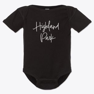 Highland Park Colorado Freestyle Baby Onesie