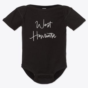 West Henrietta New York Freestyle Baby Onesie