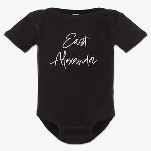 East Alexander New York Freestyle Baby Onesie