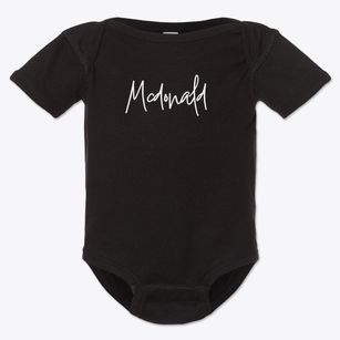 Mcdonald Michigan Freestyle Baby Onesie