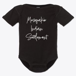 Mesquakie Indian Settlement Iowa Freestyle Baby Onesie