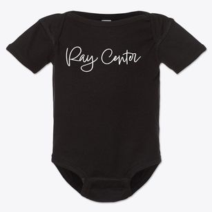 Ray Center Michigan Freestyle Baby Onesie