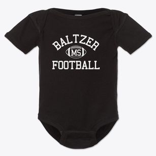 Baltzer Mississippi Football Baby Onesie
