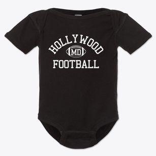 Hollywood Maryland Football Baby Onesie