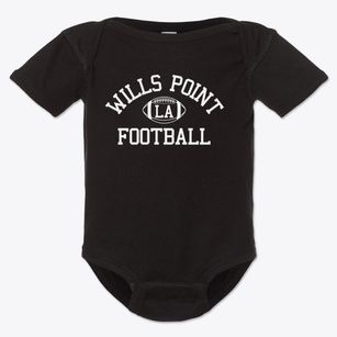 Wills Point Louisiana Football Baby Onesie