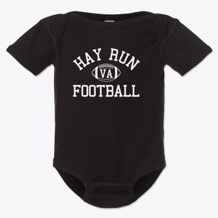 Hay Run Virginia Football Baby Onesie