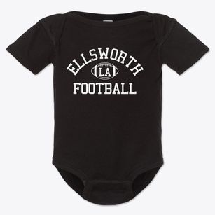 Ellsworth Louisiana Football Baby Onesie