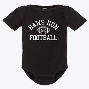 Haws Run North Carolina Football Baby Onesie