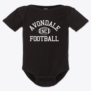 Avondale North Carolina Football Baby Onesie