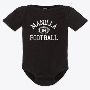 Manilla Indiana Football Baby Onesie