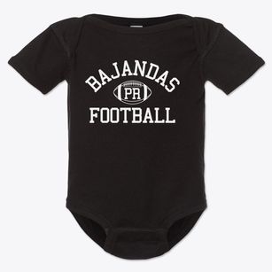 Bajandas Puerto Rico Football Baby Onesie