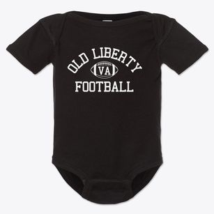 Old Liberty Virginia Football Baby Onesie
