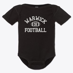 Warwick Delaware Football Baby Onesie