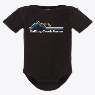Falling Creek Farms Virginia Mountain View Baby Onesie