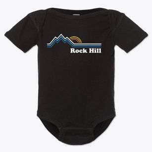 Rock Hill Tennessee Mountain View Baby Onesie