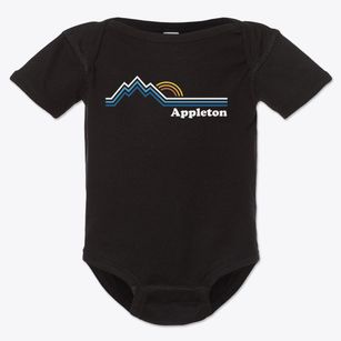 Appleton Colorado Mountain View Baby Onesie