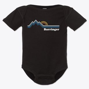 Barringer Arkansas Mountain View Baby Onesie