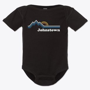 Johnstown West Virginia Mountain View Baby Onesie