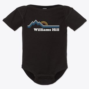 Williams Hill South Carolina Mountain View Baby Onesie