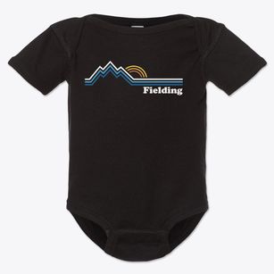 Fielding Utah Mountain View Baby Onesie