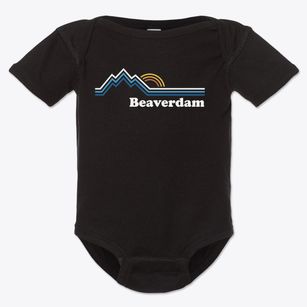 Beaverdam North Carolina Mountain View Baby Onesie