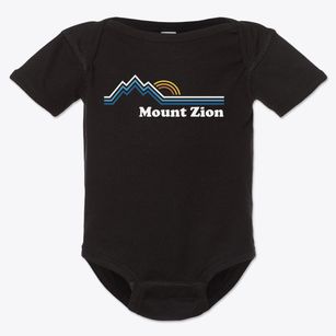Mount Zion Maryland Mountain View Baby Onesie