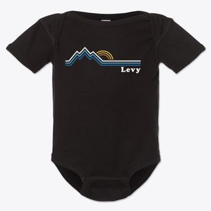 Levy South Carolina Mountain View Baby Onesie