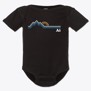 Ai Alabama Mountain View Baby Onesie