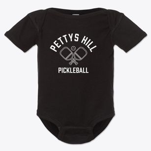 Pettys Hill Missouri Pickleball Baby Onesie
