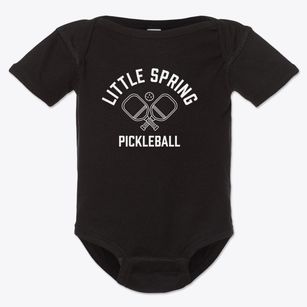 Little Spring Arizona Pickleball Baby Onesie