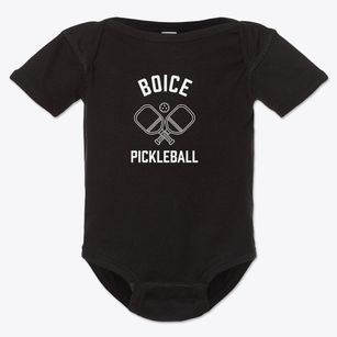 Boice Mississippi Pickleball Baby Onesie