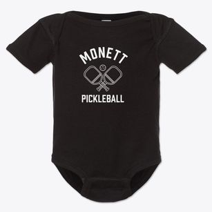 Monett Oregon Pickleball Baby Onesie