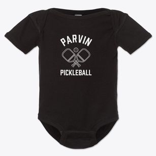 Parvin Pennsylvania Pickleball Baby Onesie