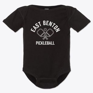 East Benton Maine Pickleball Baby Onesie