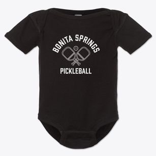 Bonita Springs Florida Pickleball Baby Onesie
