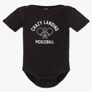 Chazy Landing New York Pickleball Baby Onesie