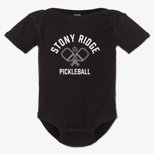Stony Ridge Virginia Pickleball Baby Onesie