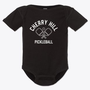 Cherry Hill New York Pickleball Baby Onesie