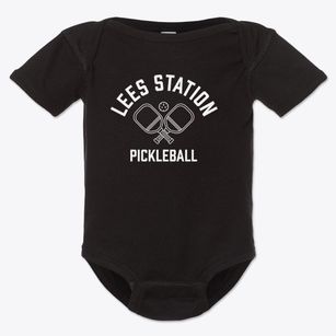 Lees Station Tennessee Pickleball Baby Onesie