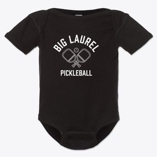 Big Laurel Kentucky Pickleball Baby Onesie