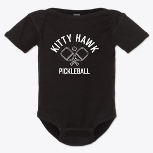 Kitty Hawk North Carolina Pickleball Baby Onesie